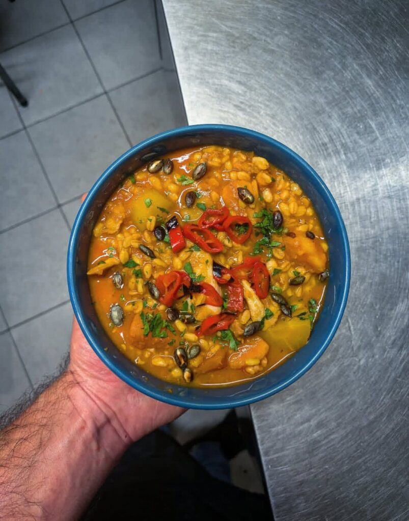 ragout de poulet street food