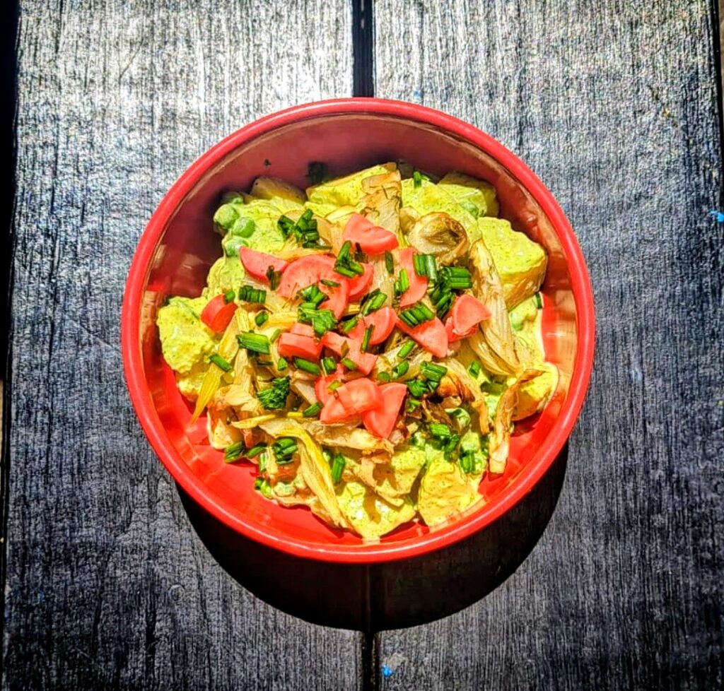 salade pomme de terre street food